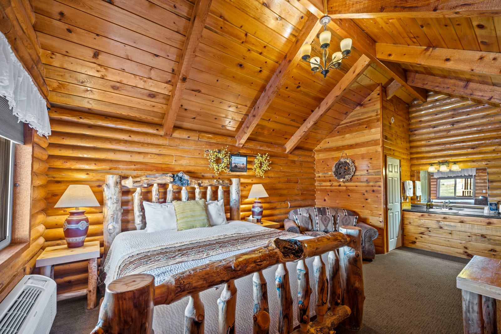 Cabin 1 at Log Cabins